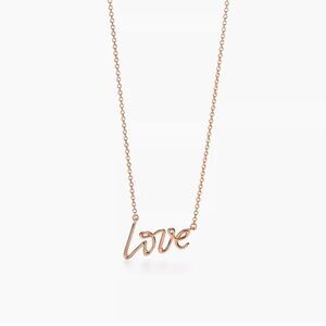 14k 925 Love Necklace